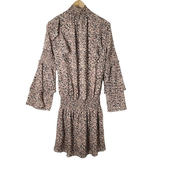 Parker Women's Mini Dress in Black and Cream Floral - Picture 11 of 16